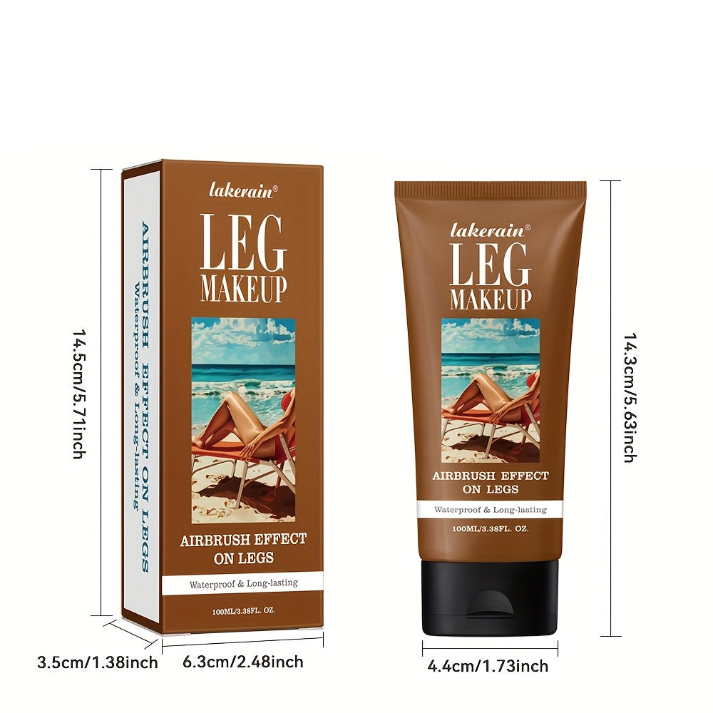Lakerain Maquillaje de Piernas Efecto Aerógrafo