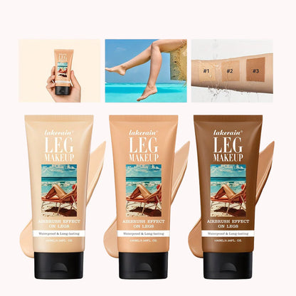 Lakerain Maquillaje de Piernas Efecto Aerógrafo
