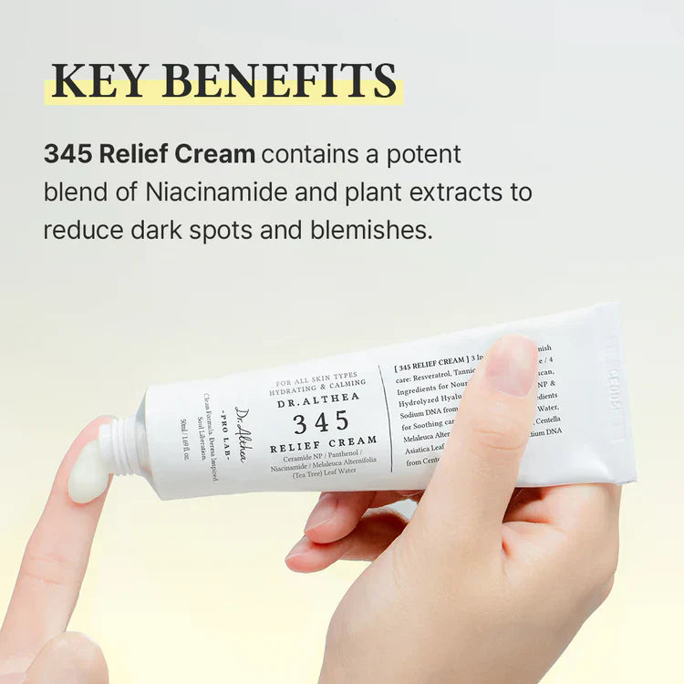 Crema 345 Relief – Calma, Nutre y Restaura