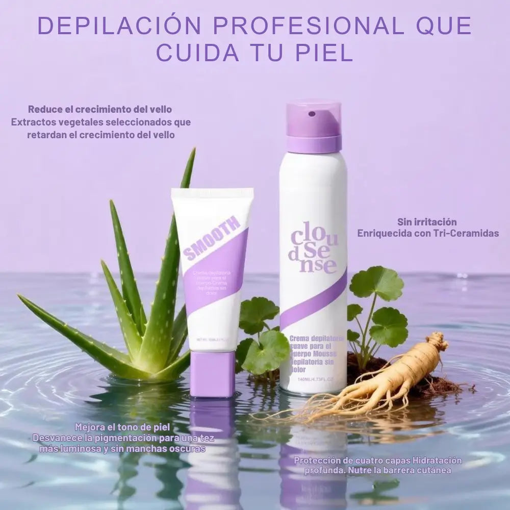 Crema Depilatoria Sin Dolor para Zona Bikini – Piel Sensible, Hombres y Mujeres