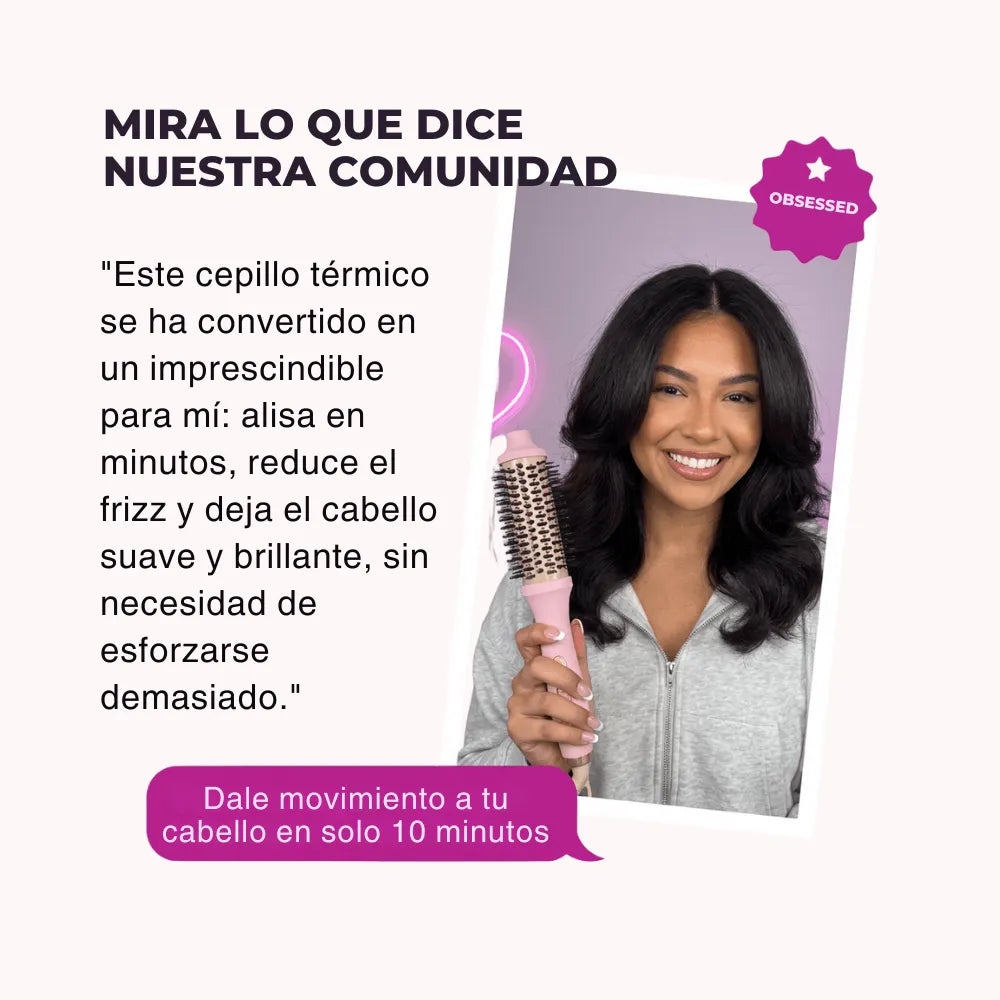 Lúmina AirBrush – Cepillo Modelador Iónico