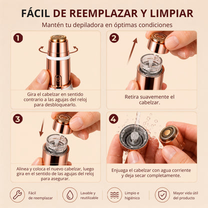 VELIA | Depiladora Facial Premium