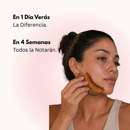 Brocha Linfática Facial Morvyn's | Define y Desinflama