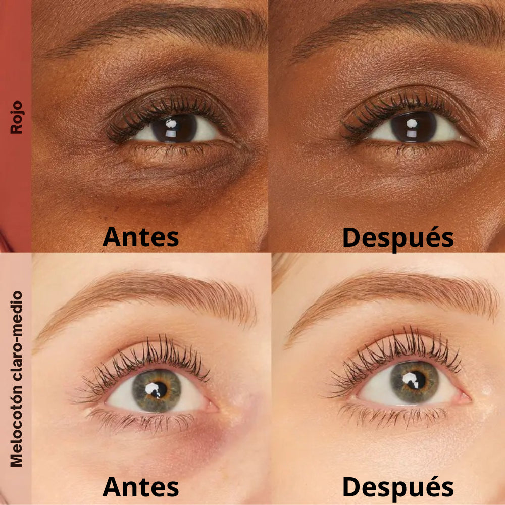 Velvet UnderEye – Corrector de Ojeras Instantáneo + Pincel de Regalo