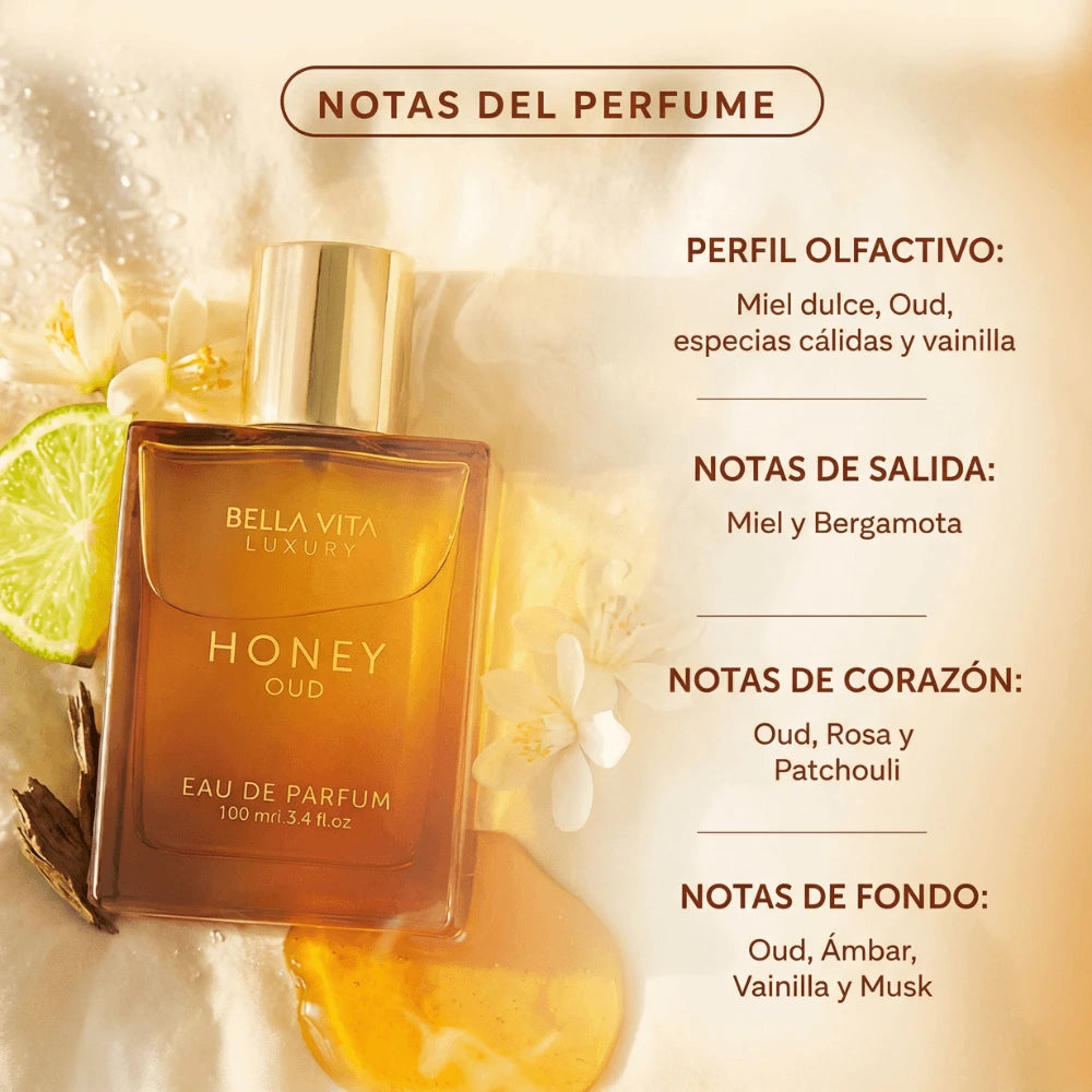 Honey Oud – Seducción Dorada en Cada Gota