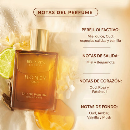 Honey Oud – Seducción Dorada en Cada Gota