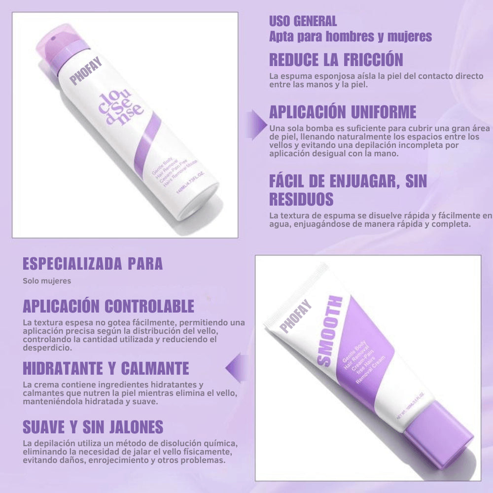 Crema Depilatoria Sin Dolor para Zona Bikini – Piel Sensible, Hombres y Mujeres