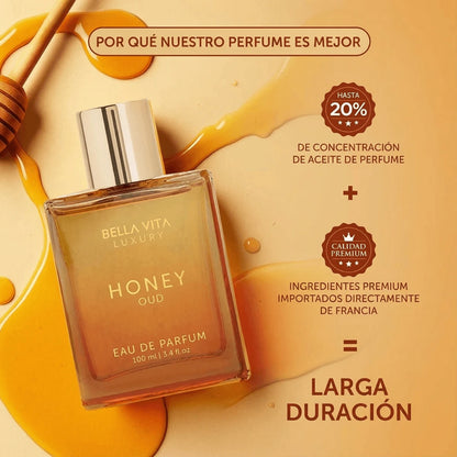 Honey Oud – Seducción Dorada en Cada Gota