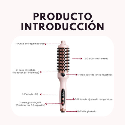 Lúmina AirBrush – Cepillo Modelador Iónico