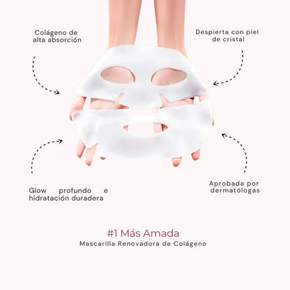 Mascarilla de Colágeno con Efecto Glow