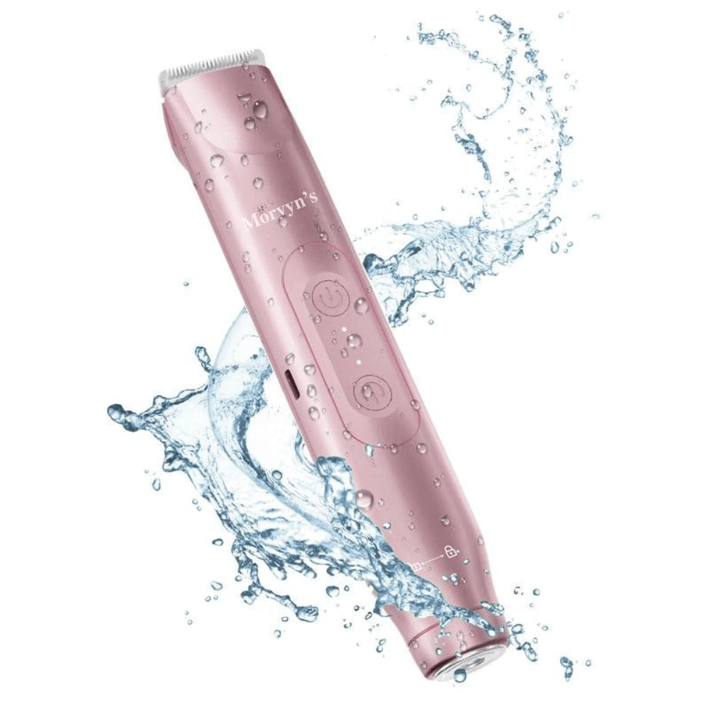 Depiladora Eléctrica 2 en 1 para Mujer – Rostro, Axilas y Bikini, Recargable e Impermeable