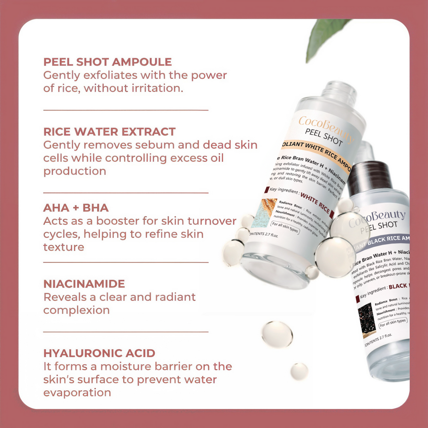 Ampolla de Arroz Morvyn’s Radiant Glow