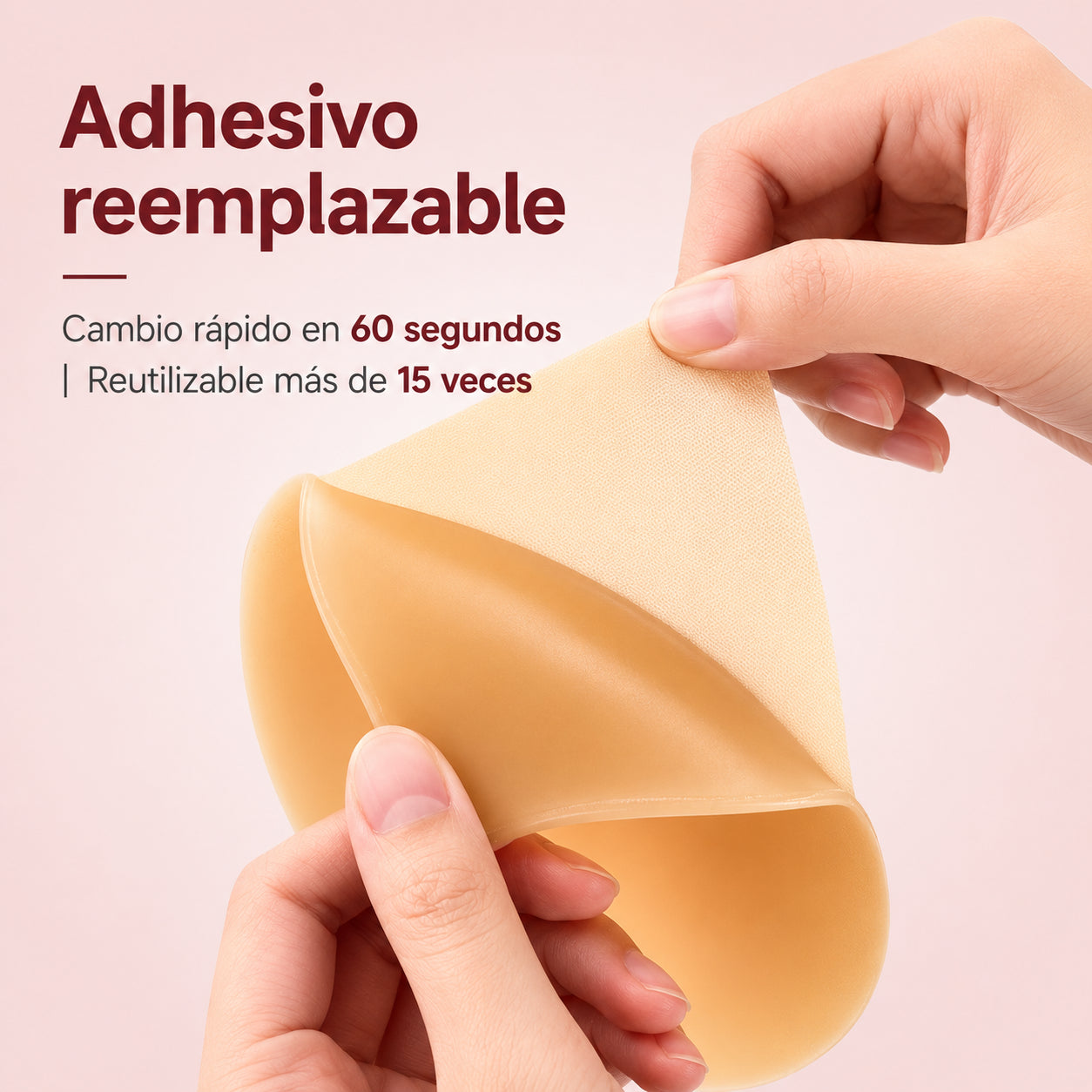 PUFF | Brasier Adhesivo Invisible Reutilizable