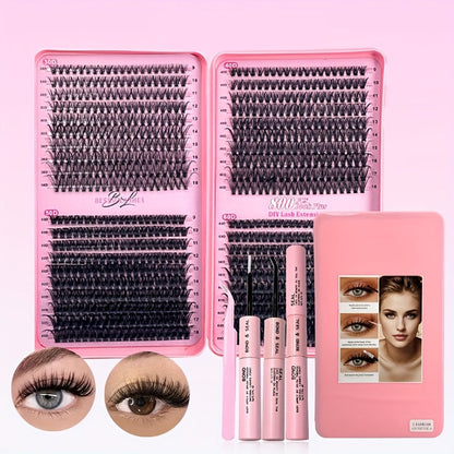 Kit DIY de Pestañas Cluster LashMuse