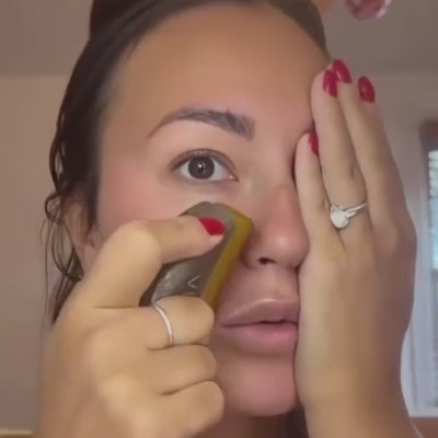 Brocha Linfática Facial Morvyn's | Define y Desinflama